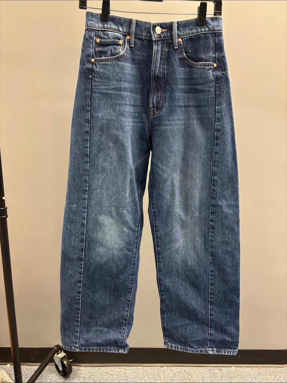 Mother half pipe ankle Relaxed Blue Jeans New W/O tag - Picture 2 of 14